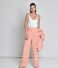 Oversize Linen Trousers - Image 3