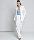 Oversize Linen Trousers - Image 2