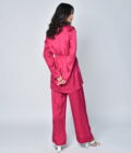 Fuschia Satin Set - Image 4