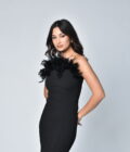 Black Dress with Feathers - Image 4
