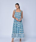 Blue Cotton Dress