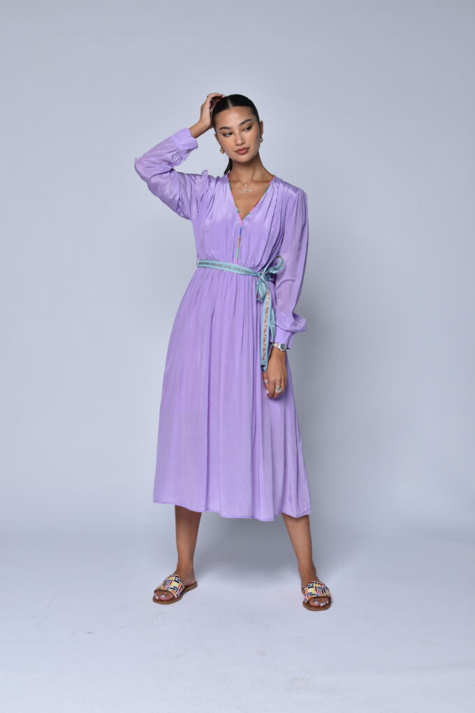 Lilac Maxi Dress