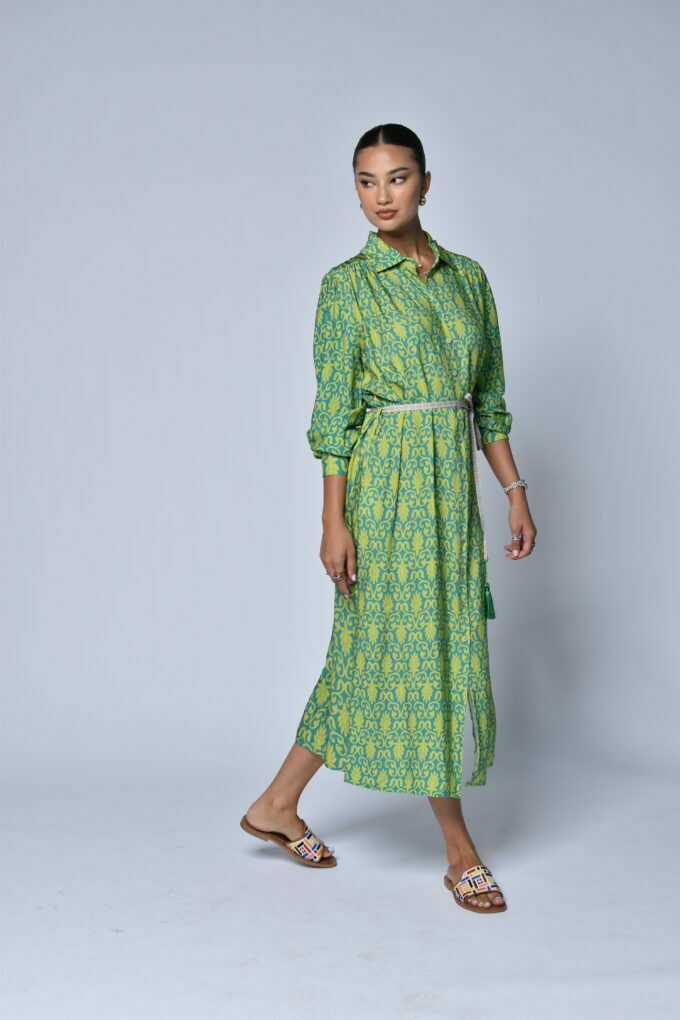 Patterned Maxi Dress