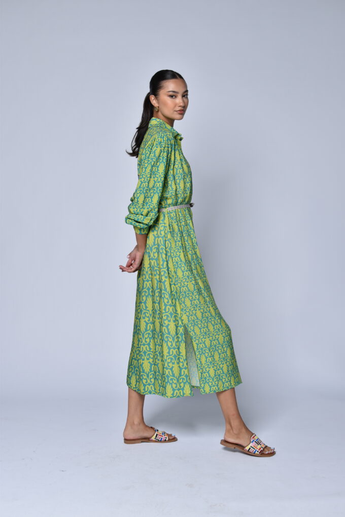 Patterned Maxi Dress