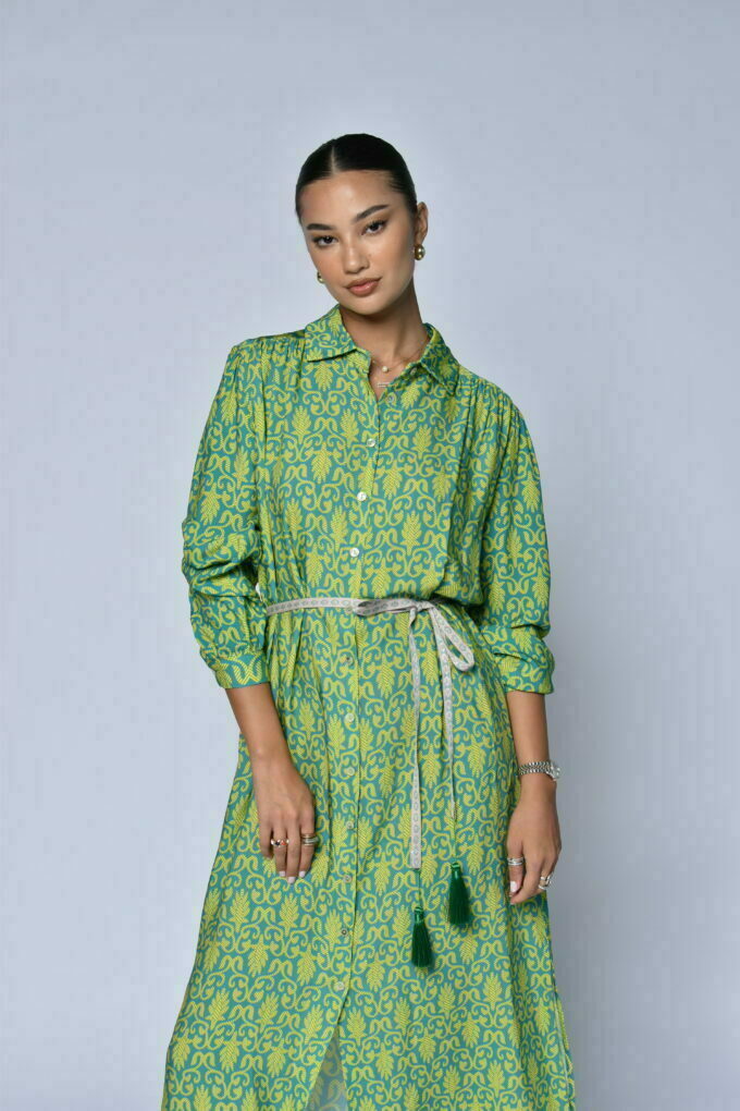 Patterned Maxi Dress