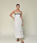 Beige Embroided Dress - Image 2