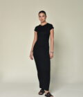 Black bodycon dress - Image 2