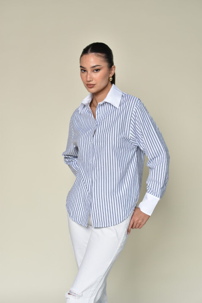 Blue Stripes Shirt