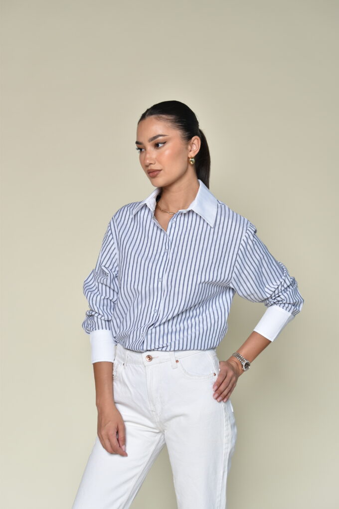 Blue Stripes Shirt