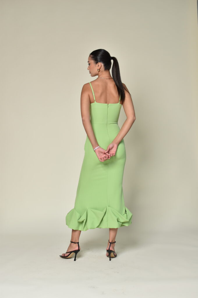 Maxi Dress with Ruffles
