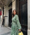 Green Dress with Belt - Image 3